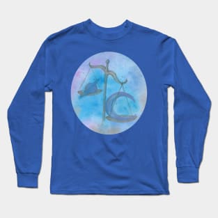 Zodiac sign libra Long Sleeve T-Shirt